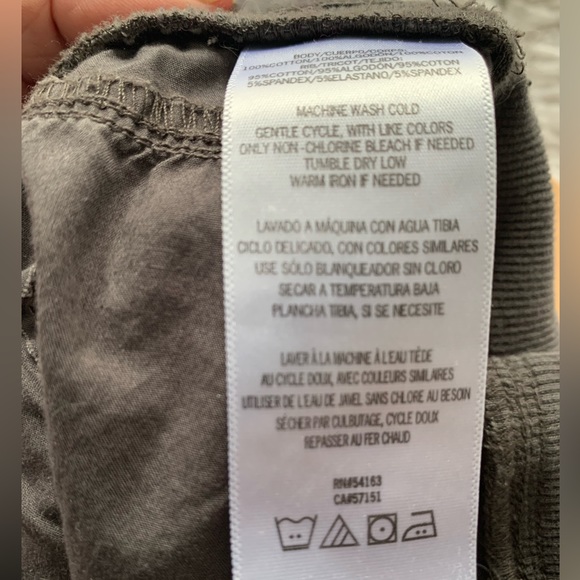 Grey Calvin Klein Summer-weight Cargo Pants - Picture 5 of 5